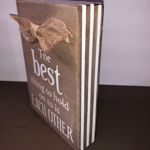 Wooden Sign - Picture 2 of 4